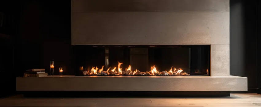 Gas Fireplace Ember Bed Design Services in Lawrenceville, Georgia
