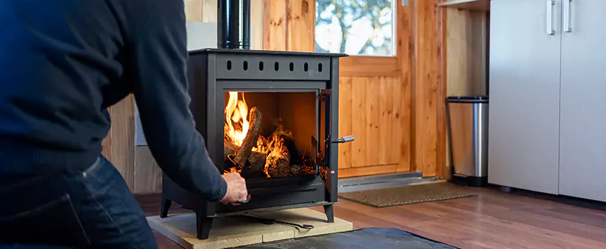 Open Hearth Wood Fireplace Installation in Lawrenceville, GA